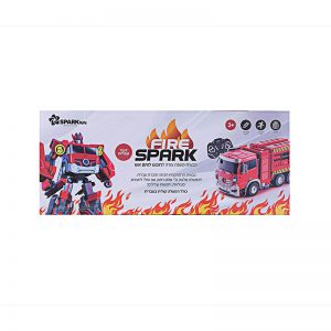 רובוט Fire Spark משנה צורה דובר עברית 4