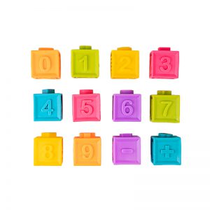 סט 12 קוביות רכות 8