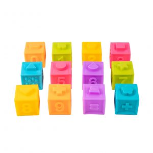 סט 12 קוביות רכות 9