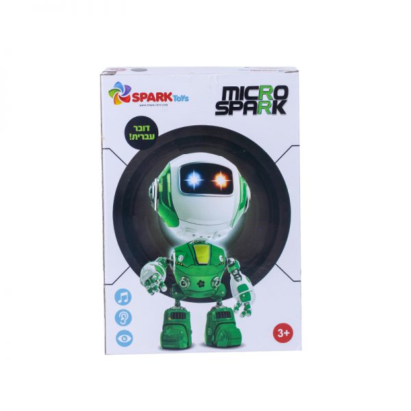 רובוט Micro Spark דובר עברית 2