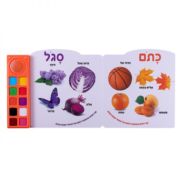 הצבעים הראשונים שלי – ספר אינטראקטיבי 4