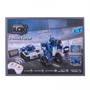 BloX טכניקס רובוט שוטר שלט רחוק