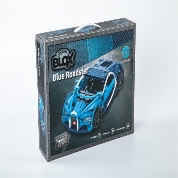 BLOX טכניקס רכב ספורט כחול +שלט 3