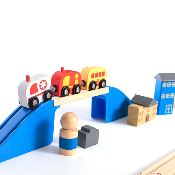ערכת רכבת עץ 6