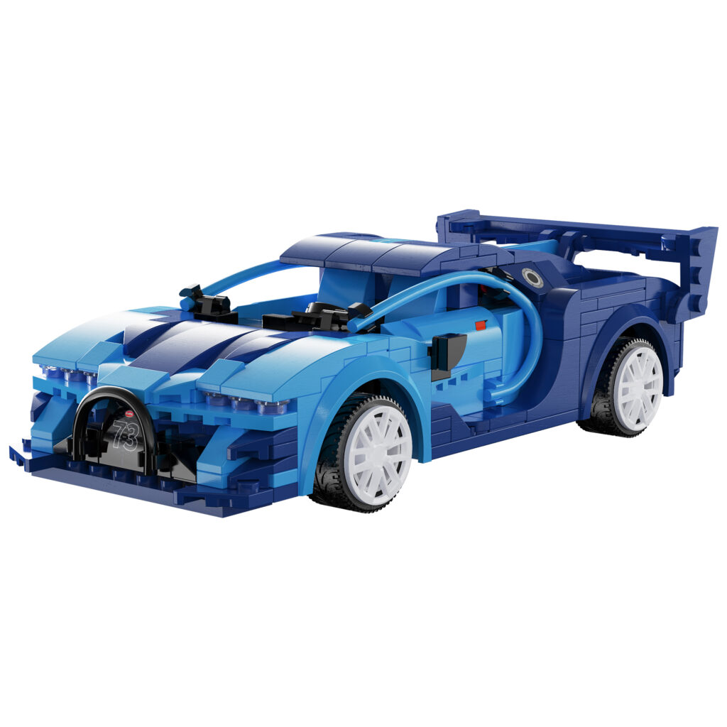 בלוקס טכניקס - Blue Race Car