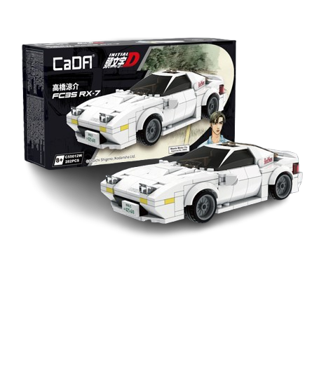 CaDA Initial-D Mazda FC3S RX-7 - מכונית להרכבה