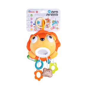 בובת תלייה אריה מנגנת דוברת עברית